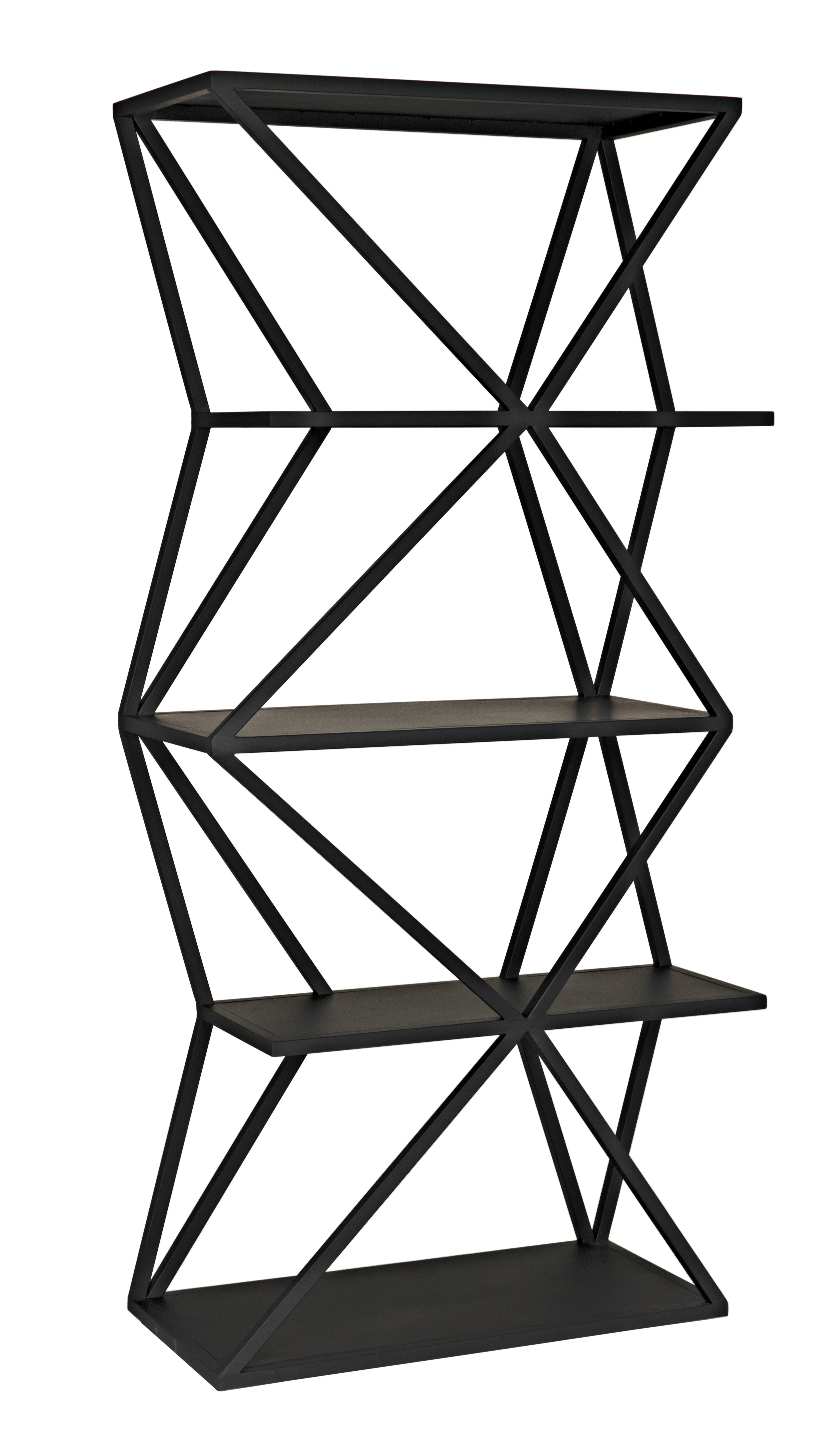Sutro Shelf, Black Steel