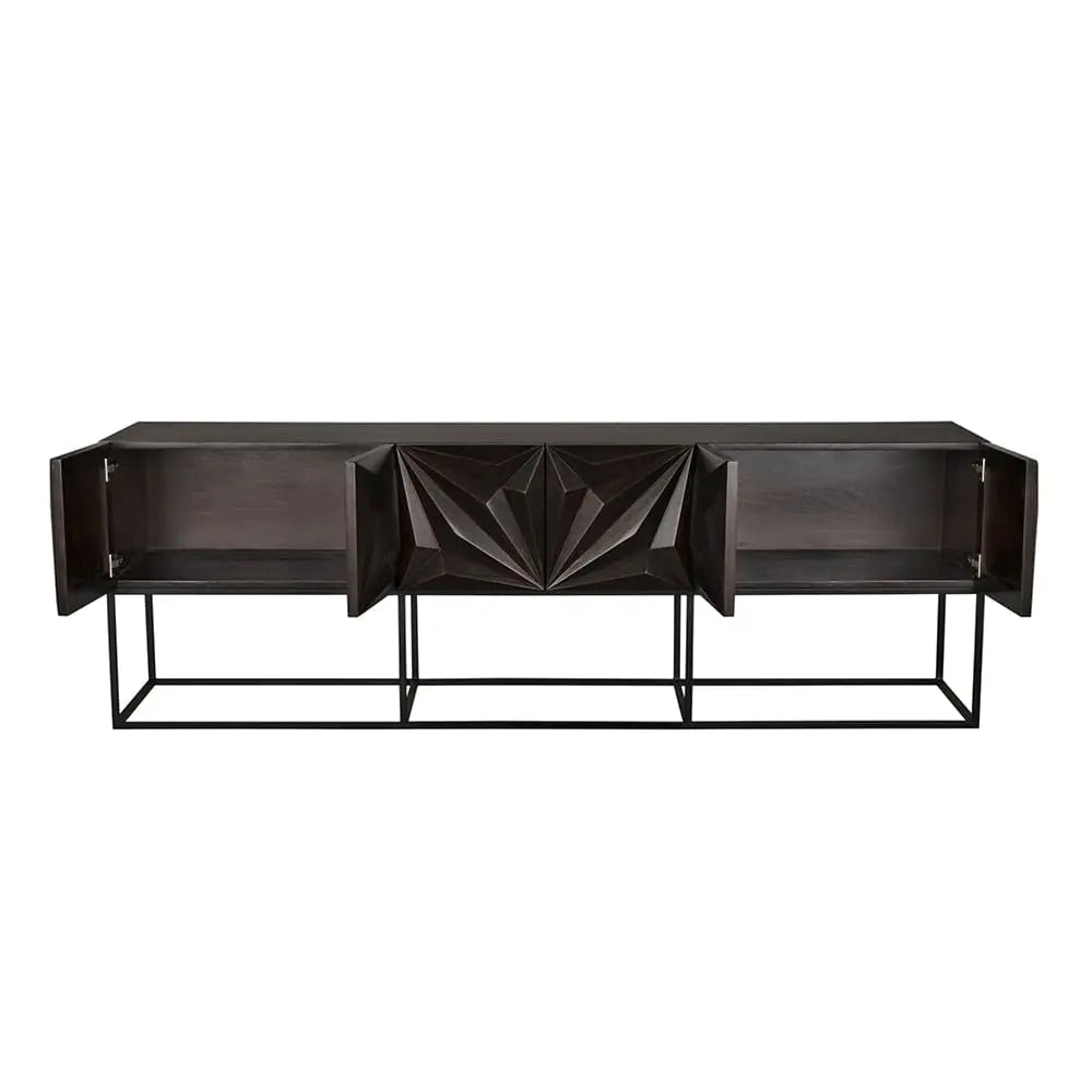 Zurich Console, Ebony, XL