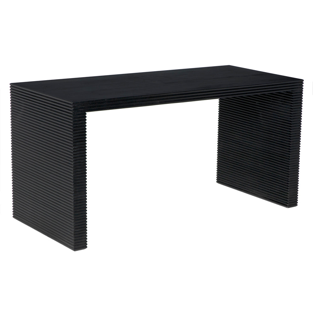 Manhattan Desk, Hand Rubbed Black