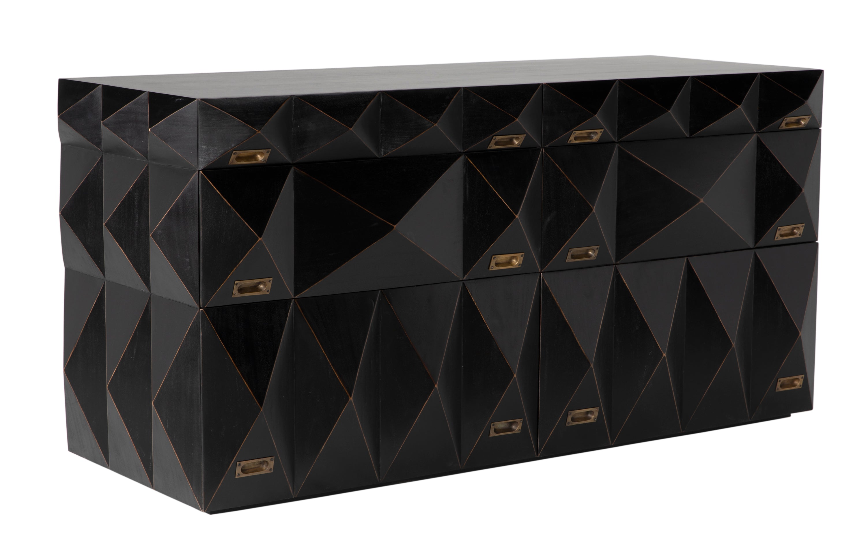 Allegra Dresser, Hand Rubbed Black