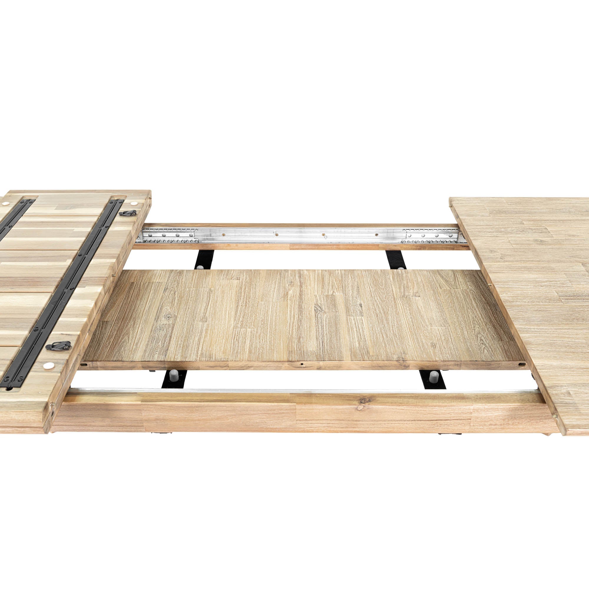 Gia Extension Dining Table - Light Driftwood