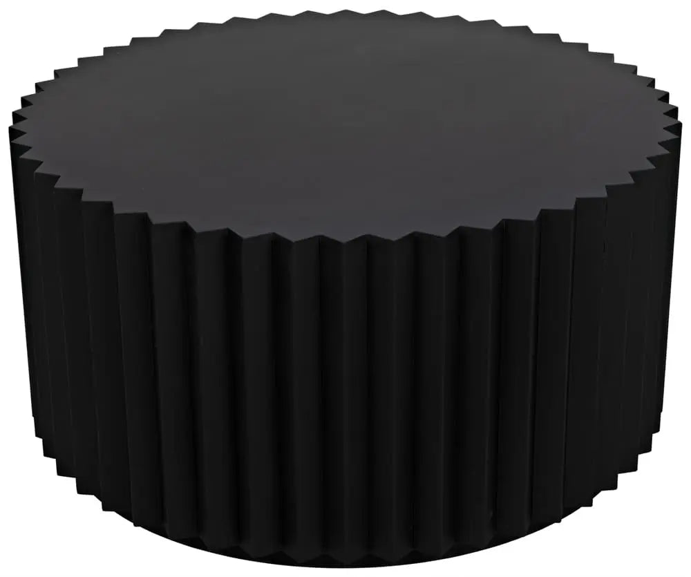 Stern Coffee Table, Black Iron