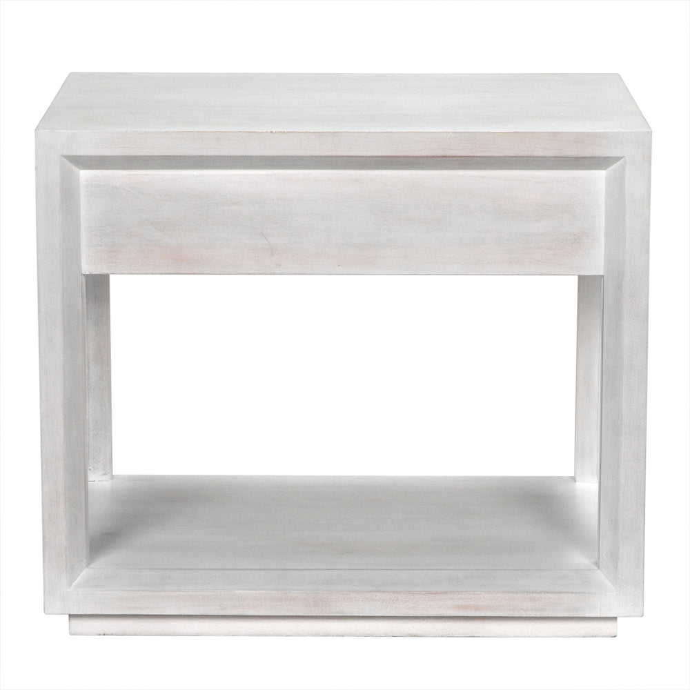 Antony Side Table, White Wash