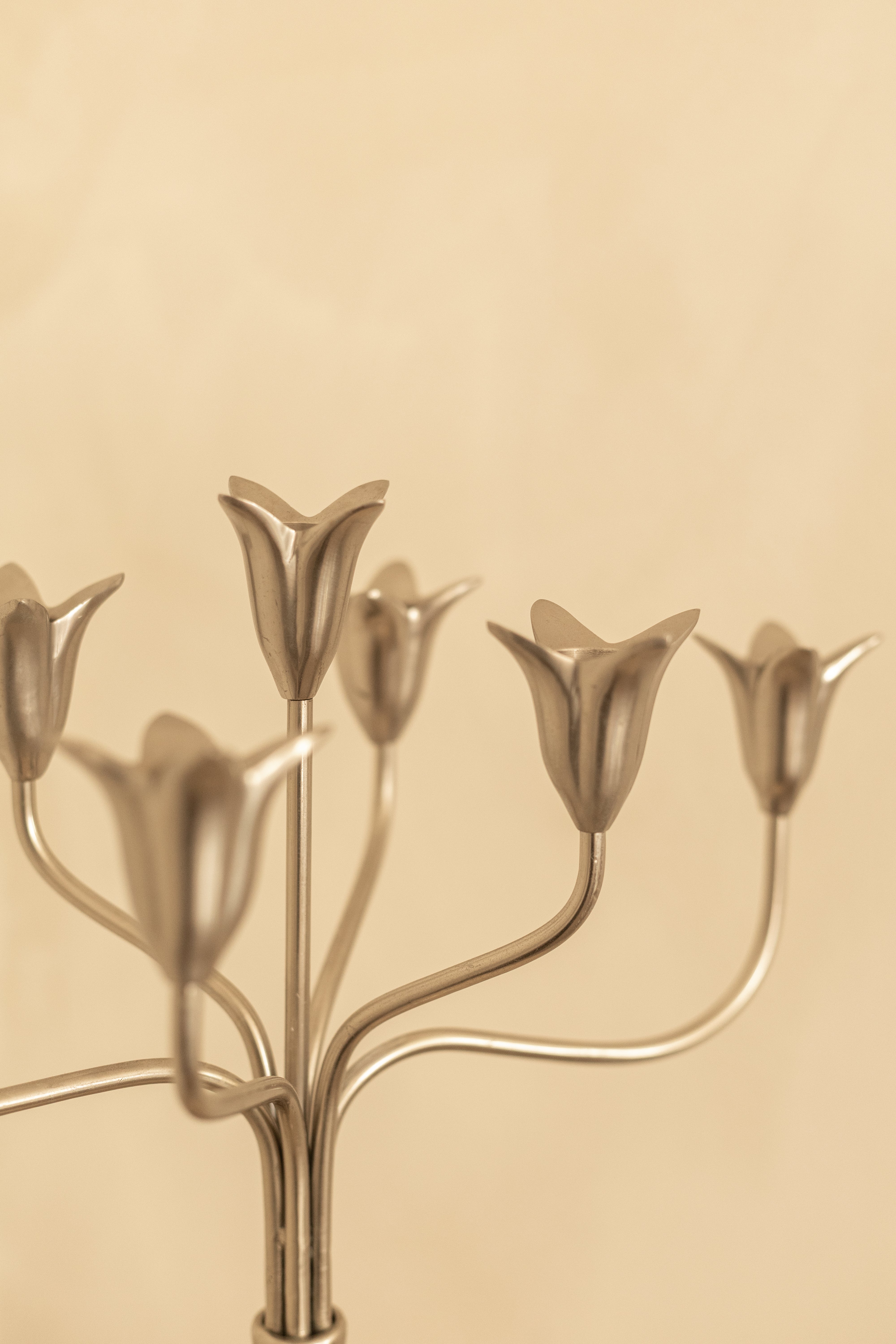 Tulip-Form Candelabrum