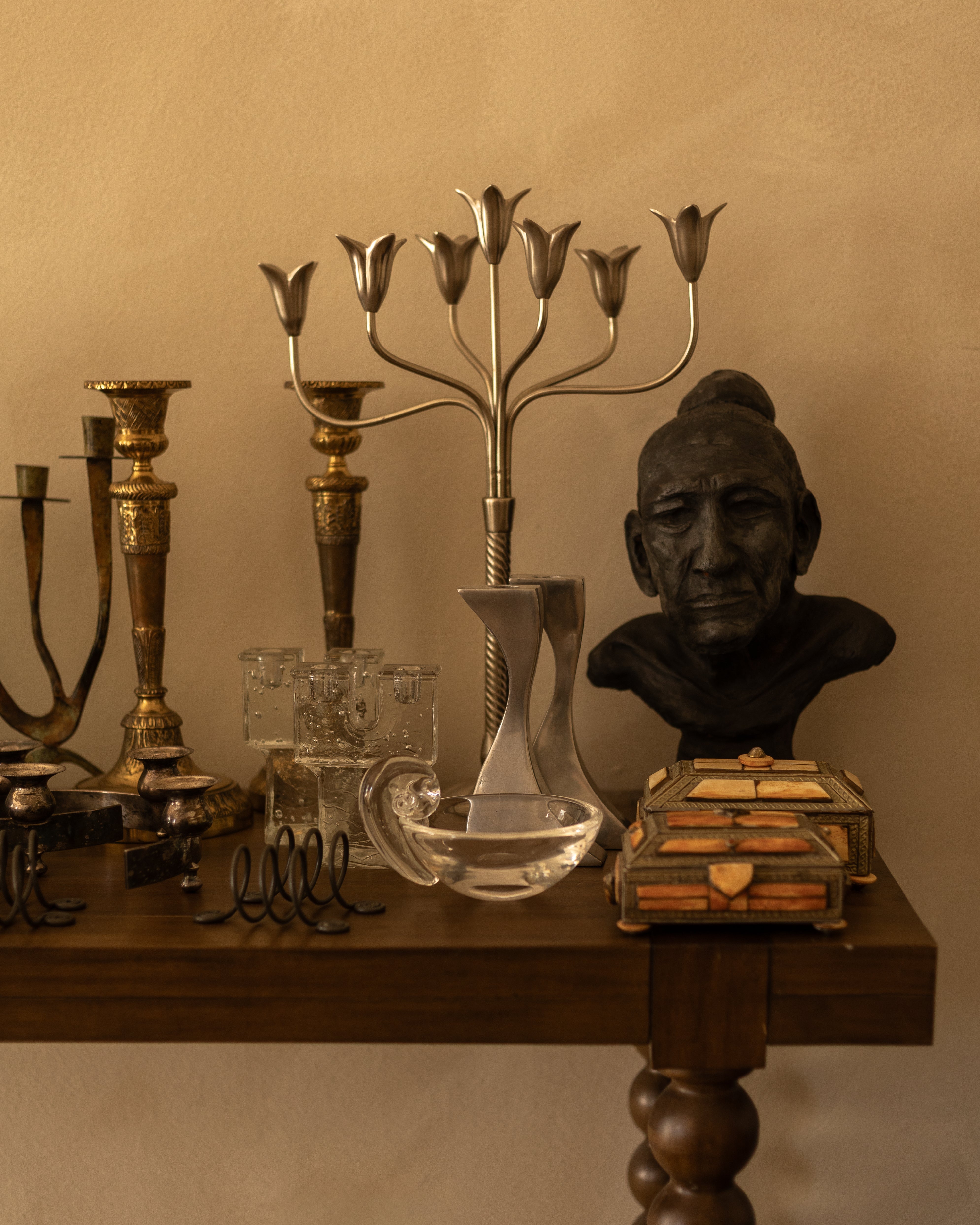 Tulip-Form Candelabrum