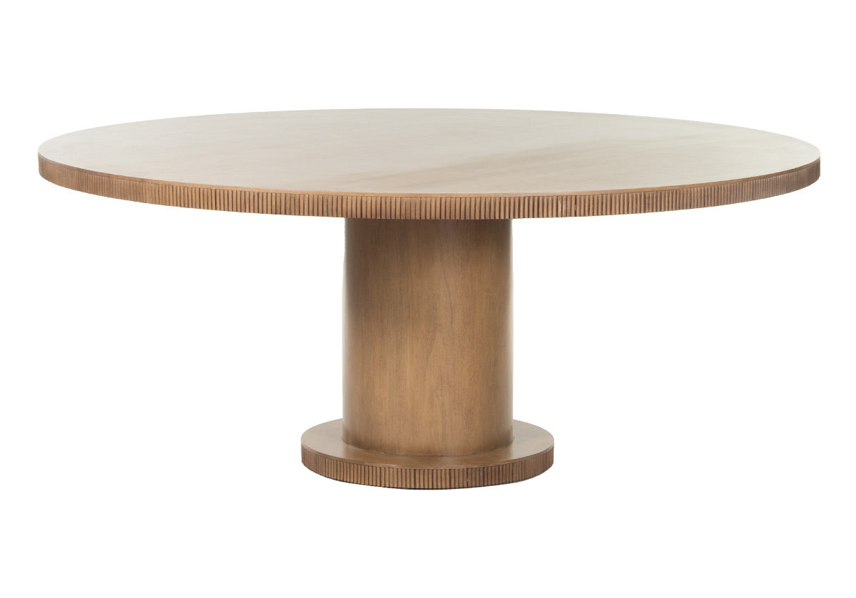 JAMES DINING TABLE | Bleached Walnut