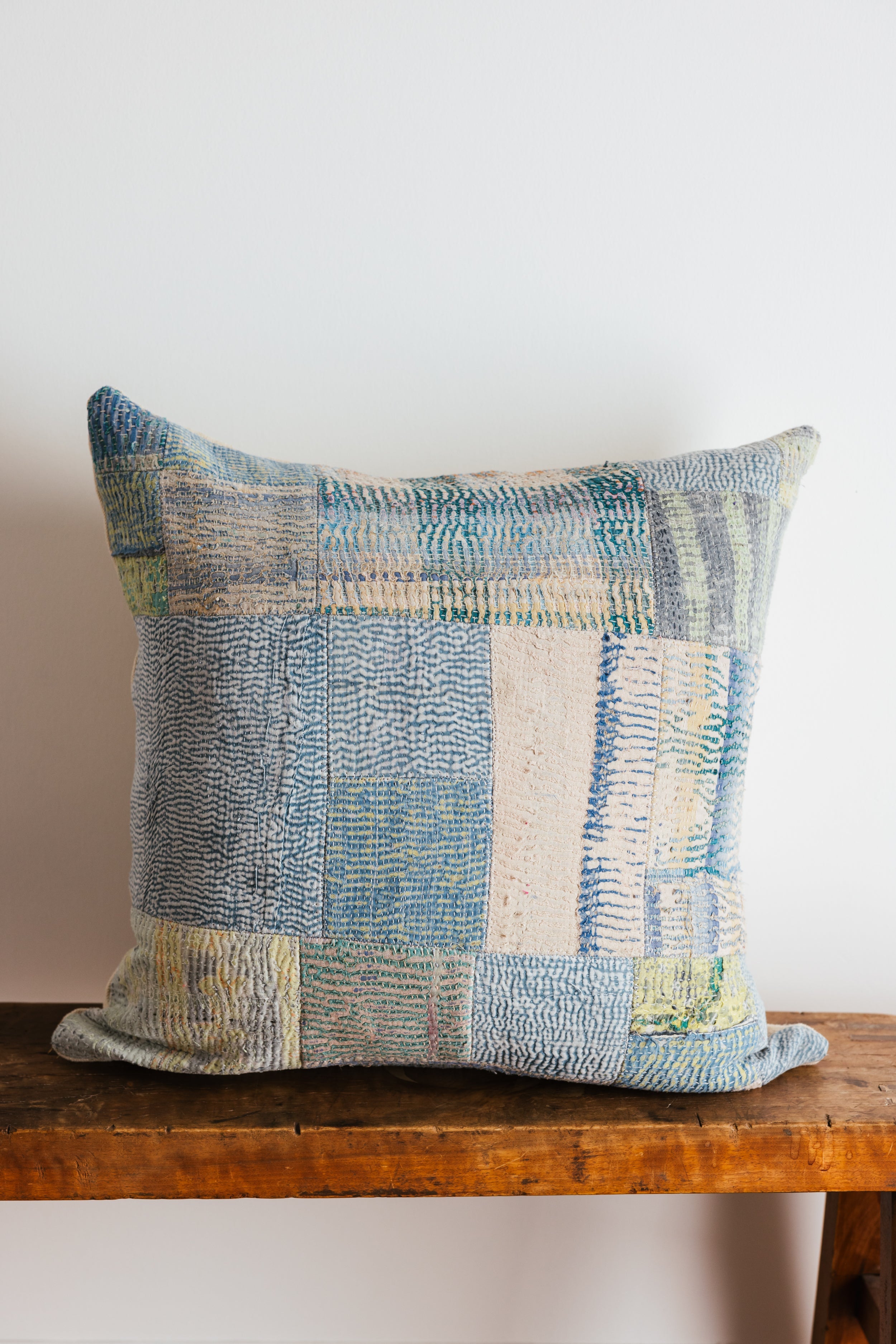 Seaglass Mosaic 22x22 Pillow - 9