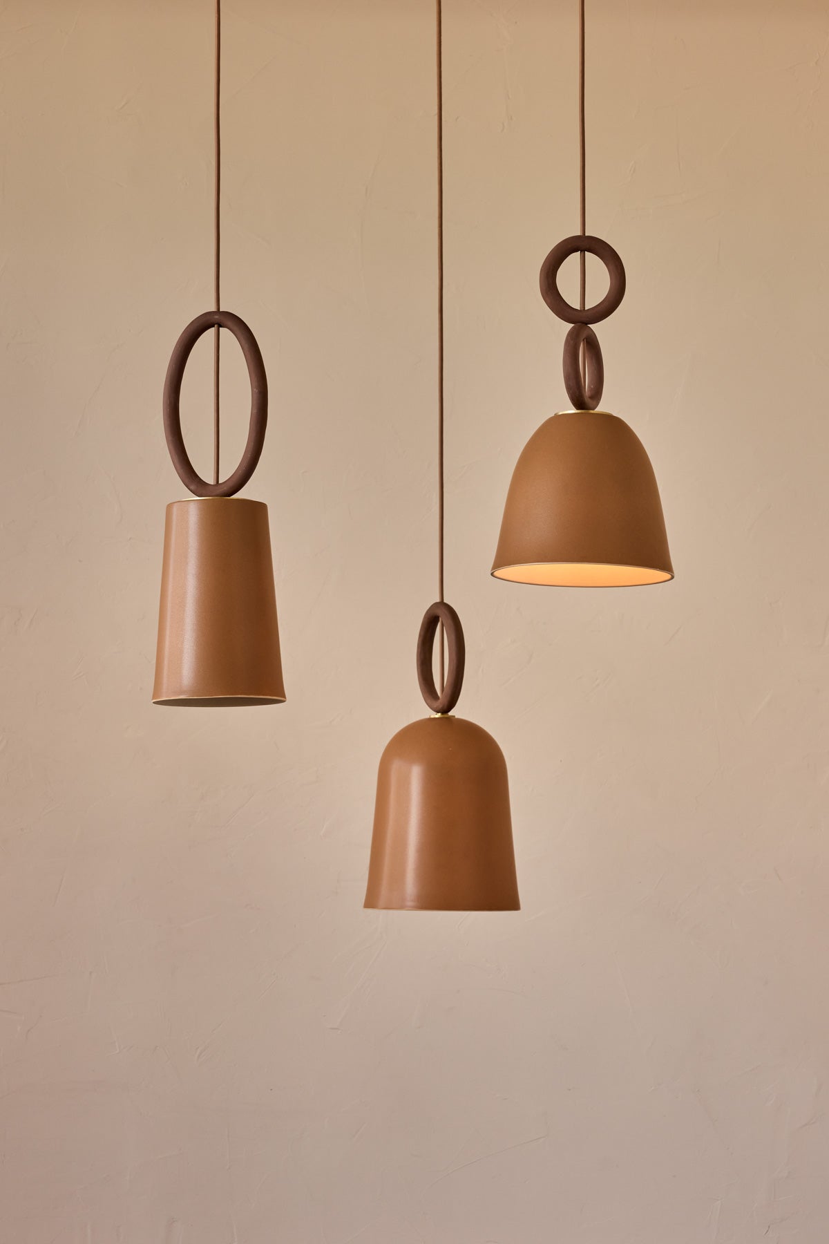 Mira Pendant - Chestnut