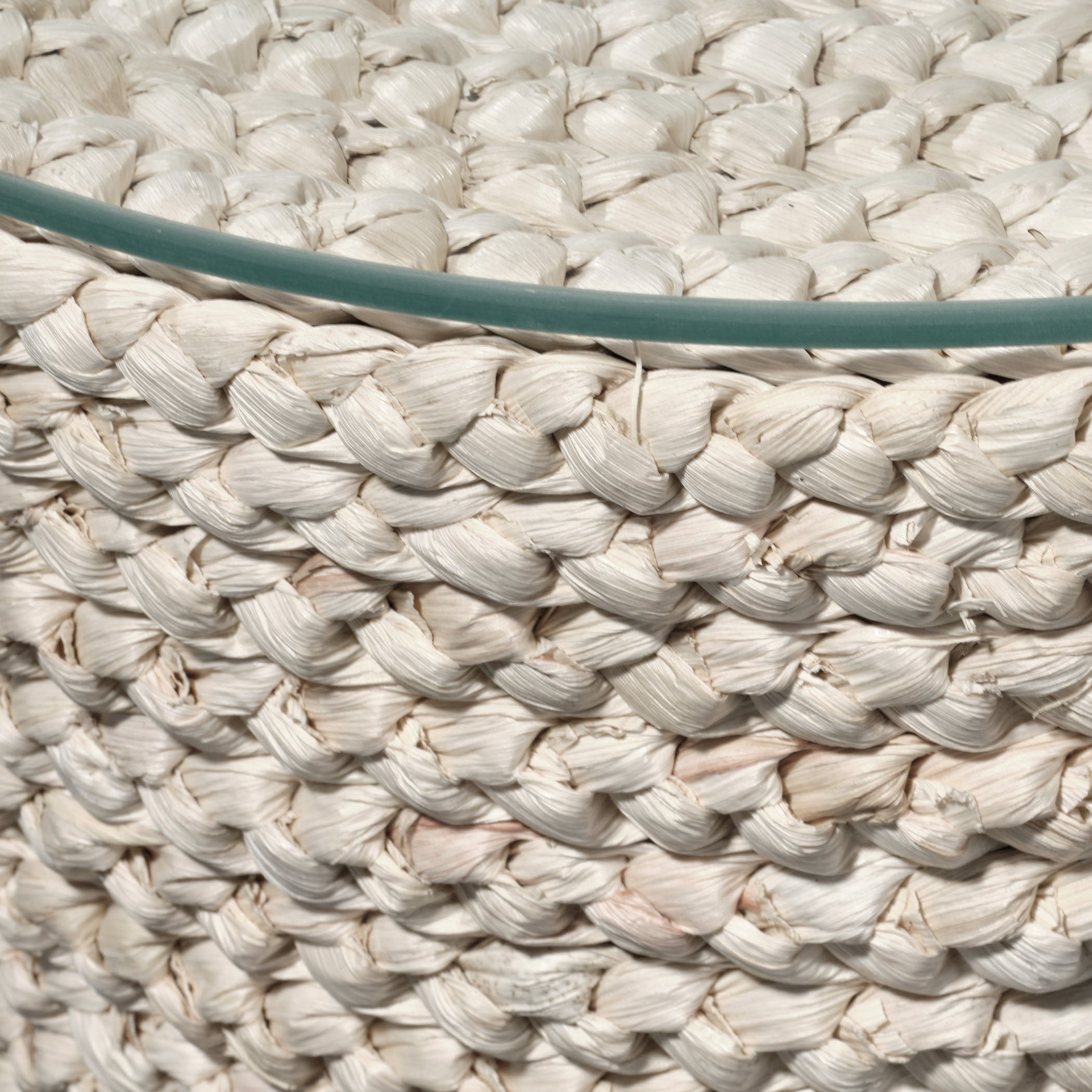 Grain Braided Side Accent Table