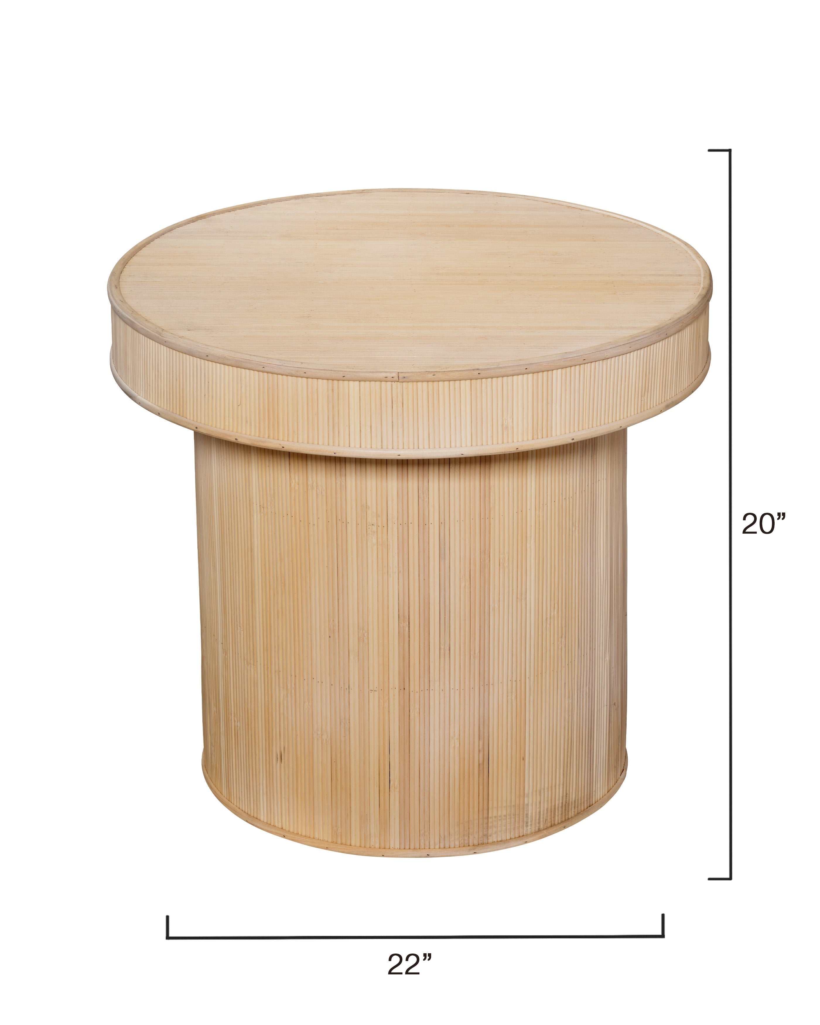Taylor Bamboo Side Accent Table