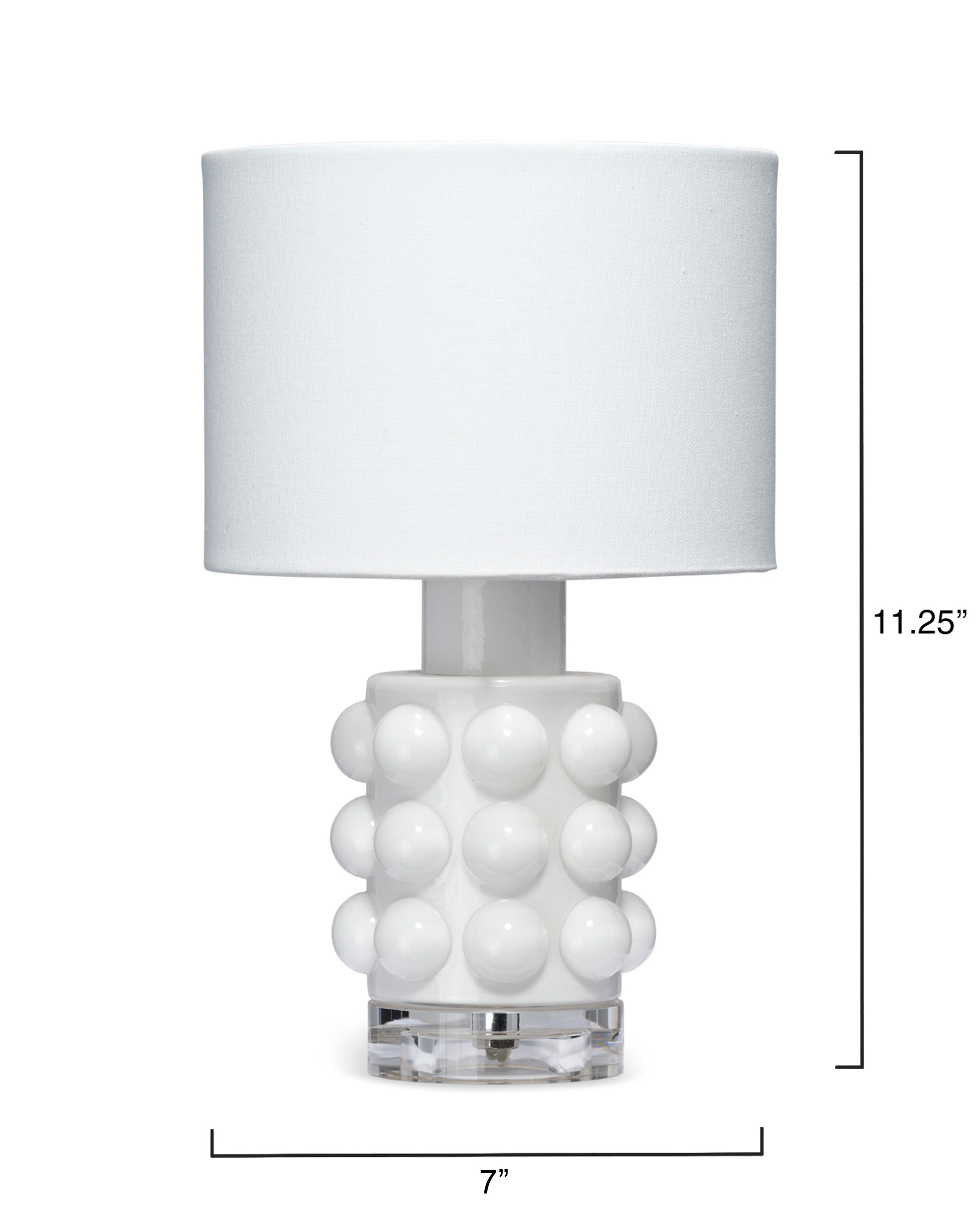 Seltzer Blown Glass Table Lamp