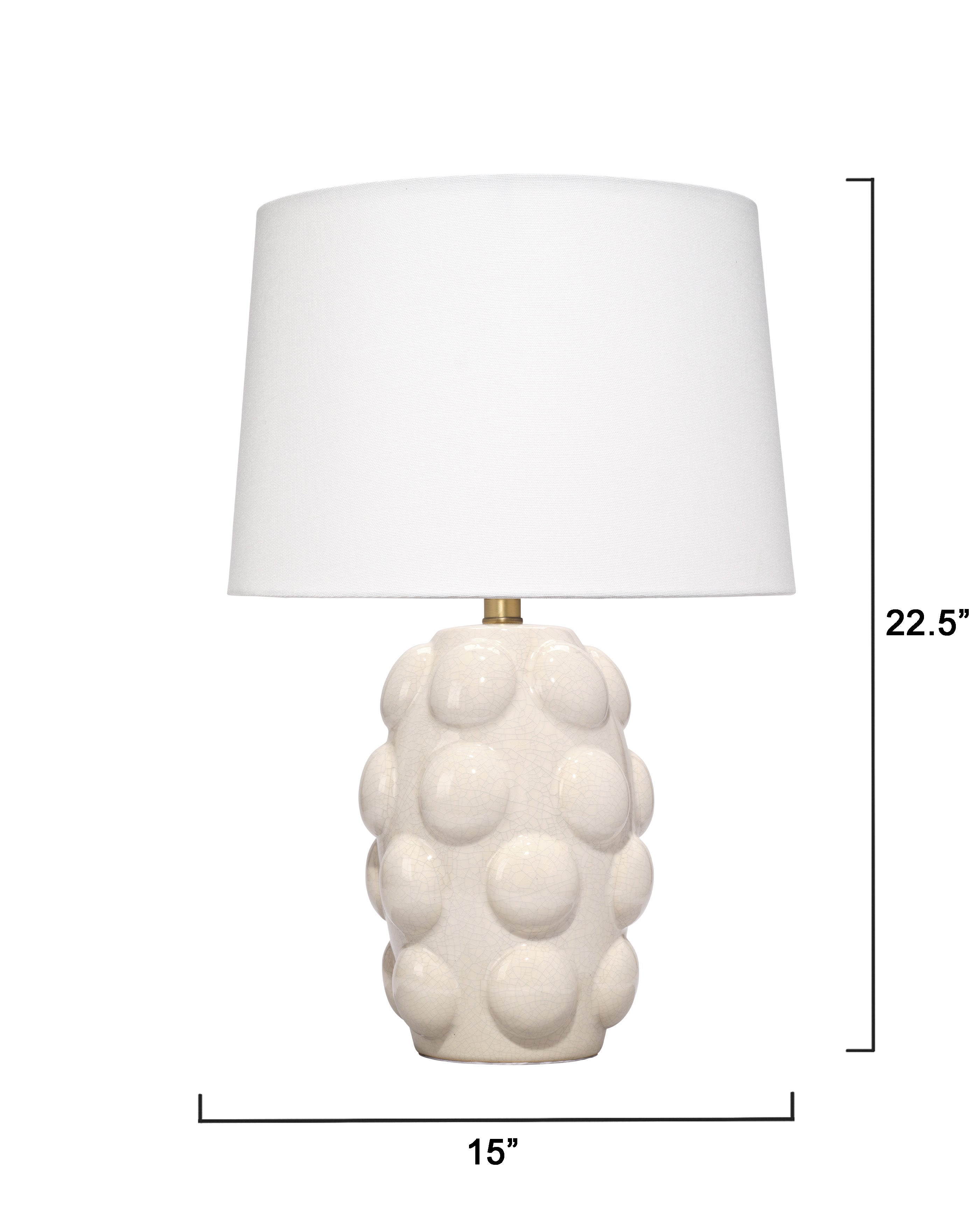 Silas Ceramic Table Lamp with Linen Shade