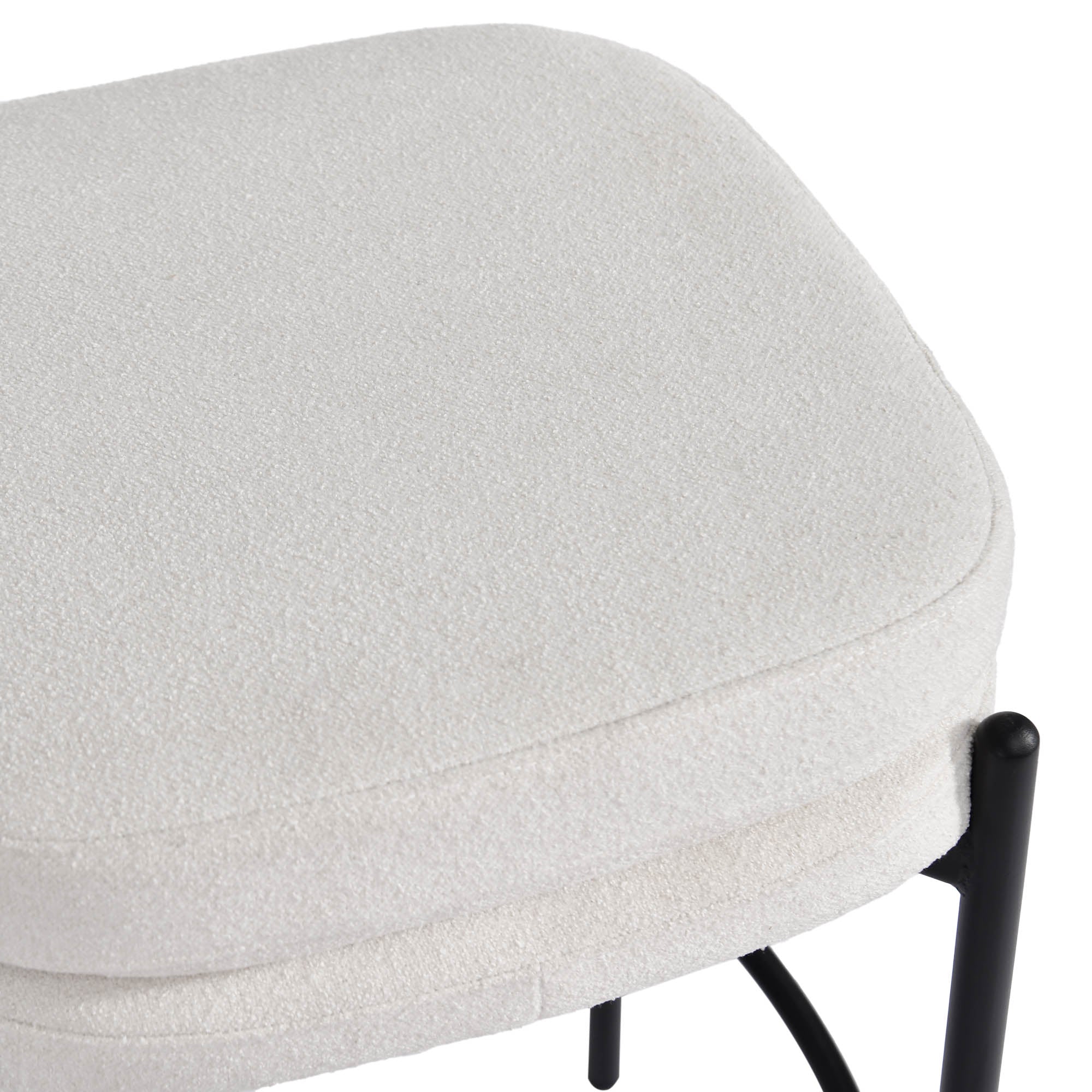 Nina Counter Stool - Oatmeal Set of 2