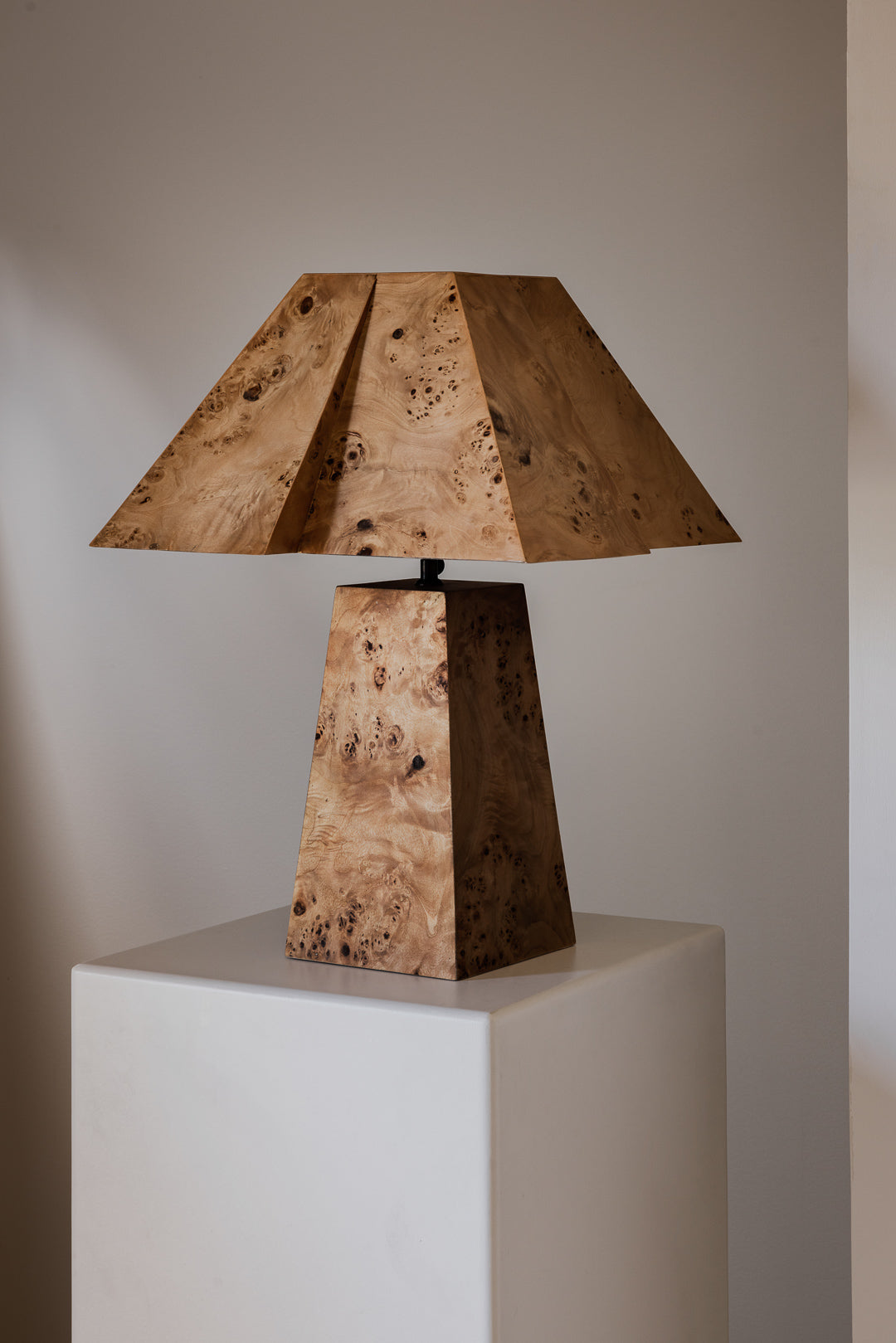 Bohan Table Lamp Burlwood AUS