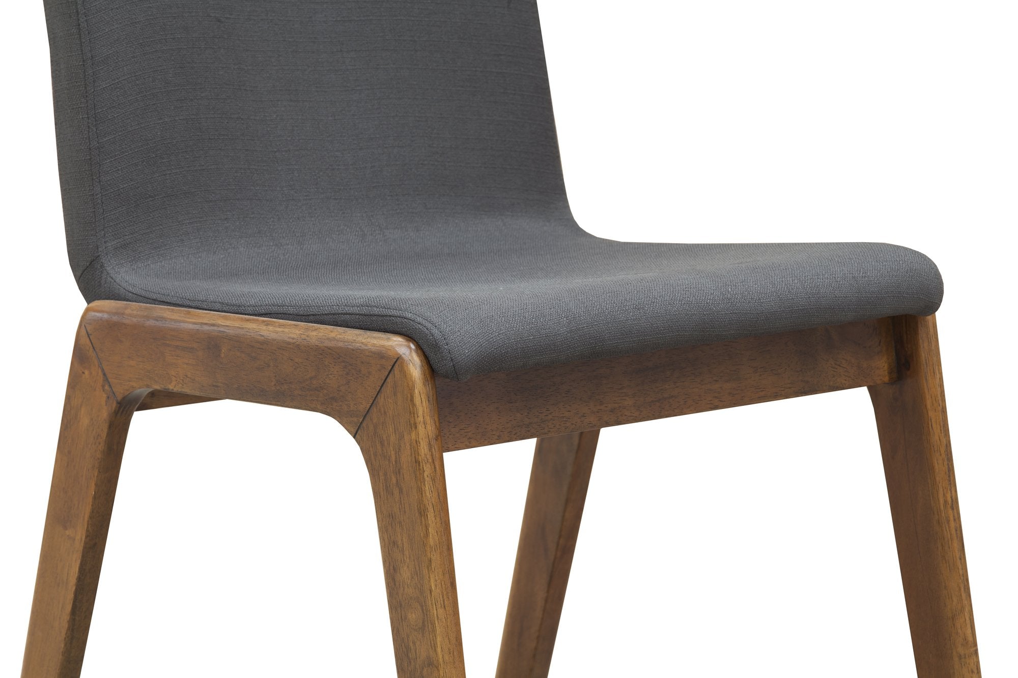 Remix Dining Chair - Grey fabric - Set of 2