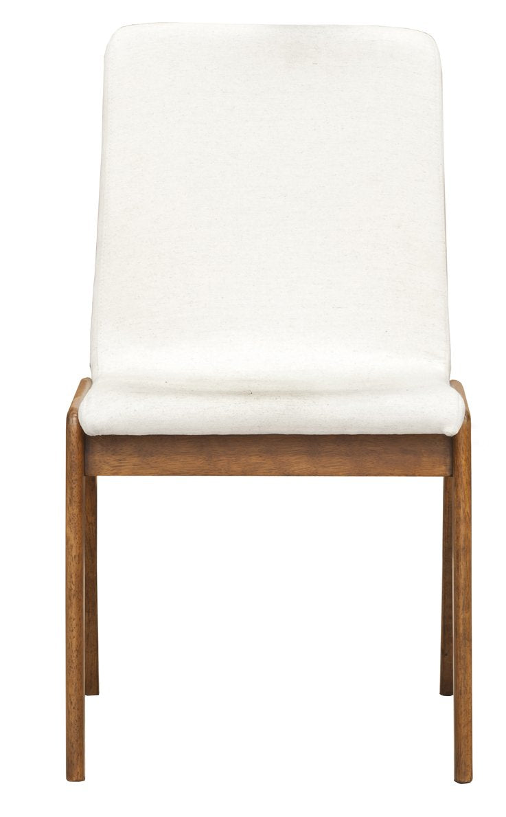 Remix Dining Chair - Cream fabric - Set of 2