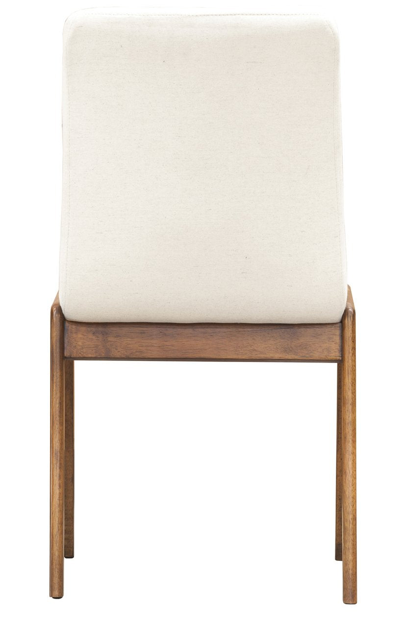 Remix Dining Chair - Cream fabric - Set of 2