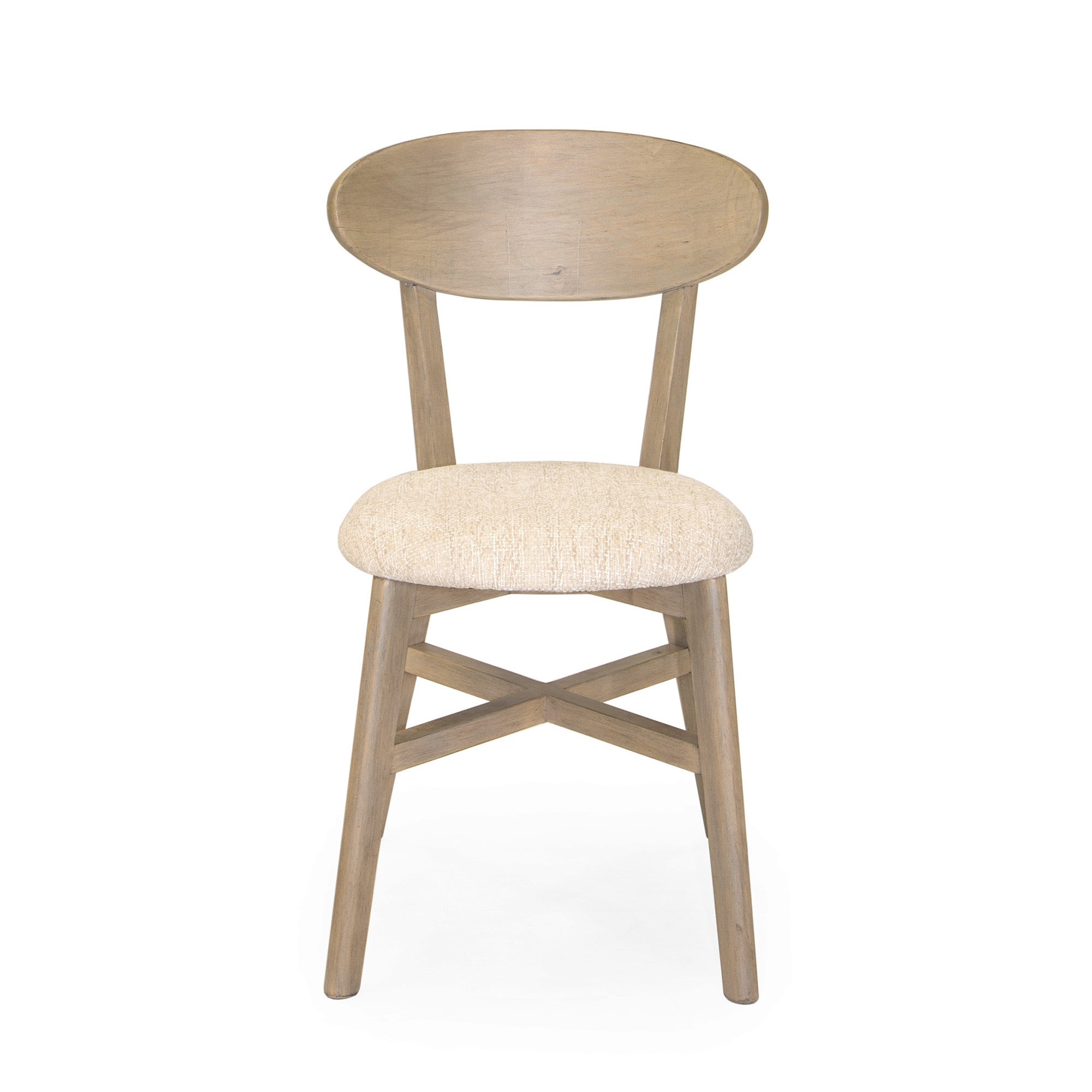 Rose Dining Chair - Scrubbed Teak Set of 2
