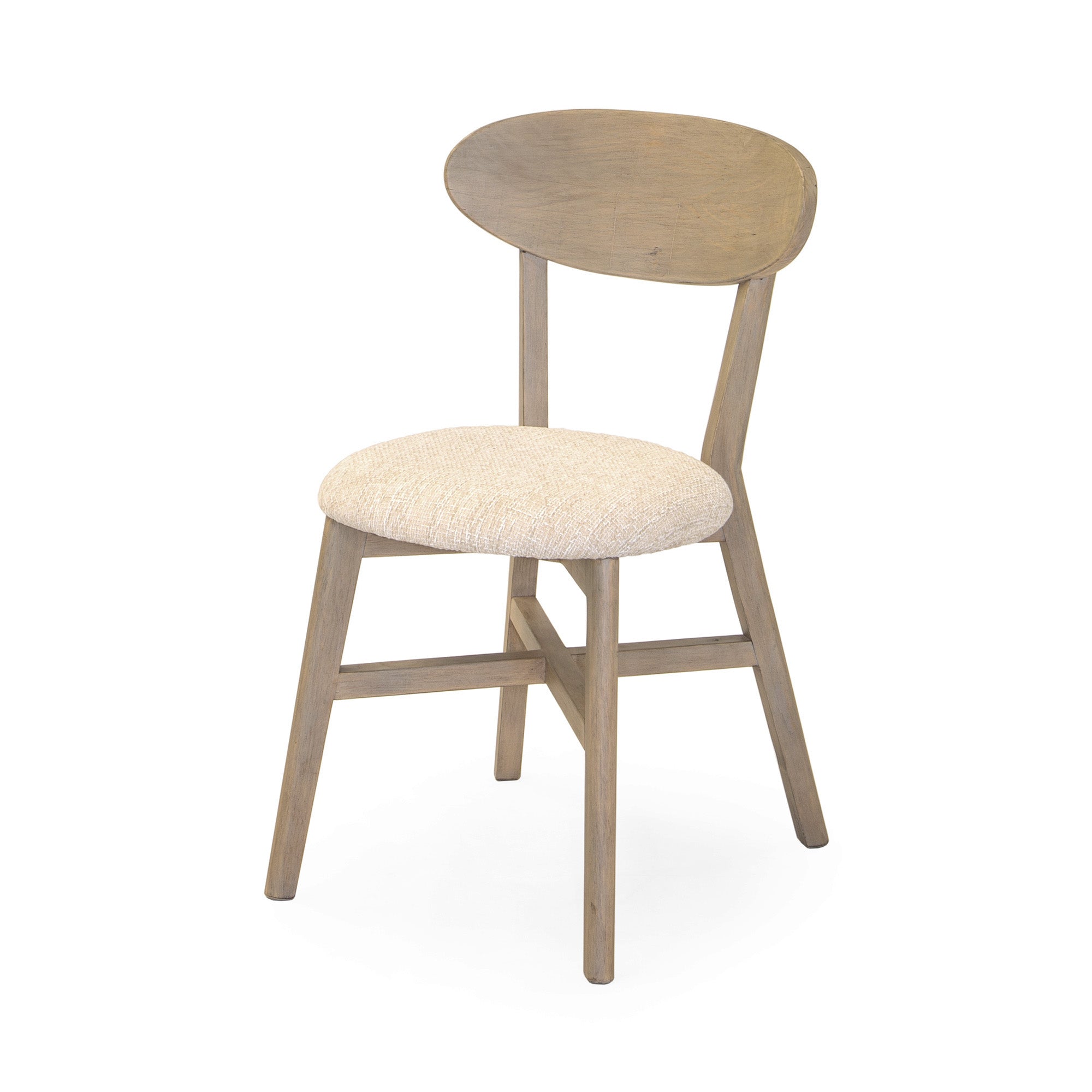 Rose Dining Chair - Scrubbed Teak Set of 2