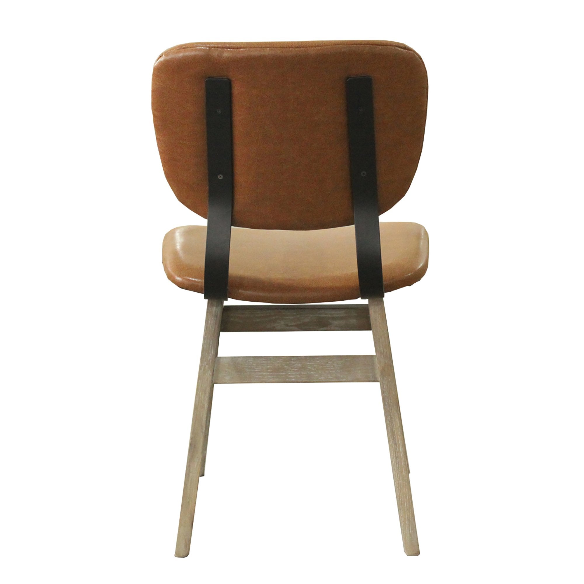 Fraser Dining Chair - Tan Brown - Set of 2