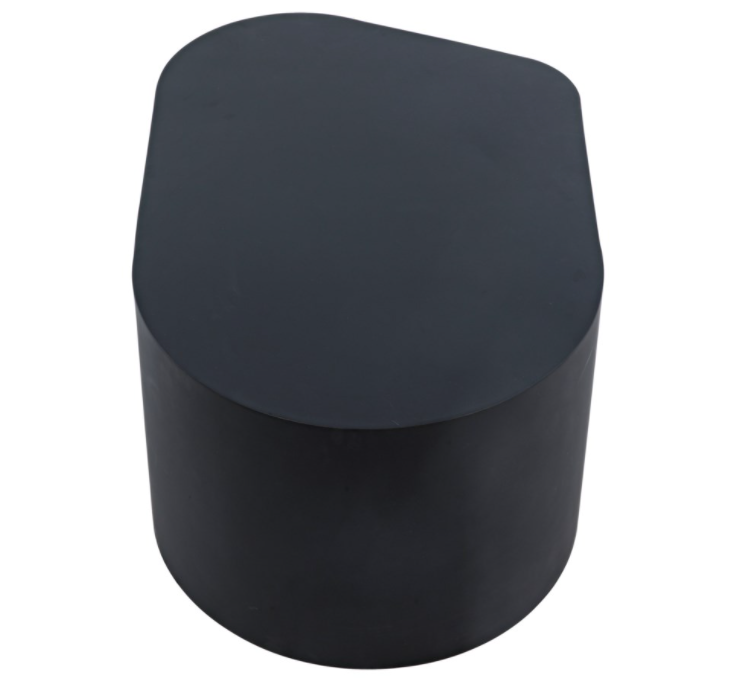 Bain Coffee Table, Black Metal