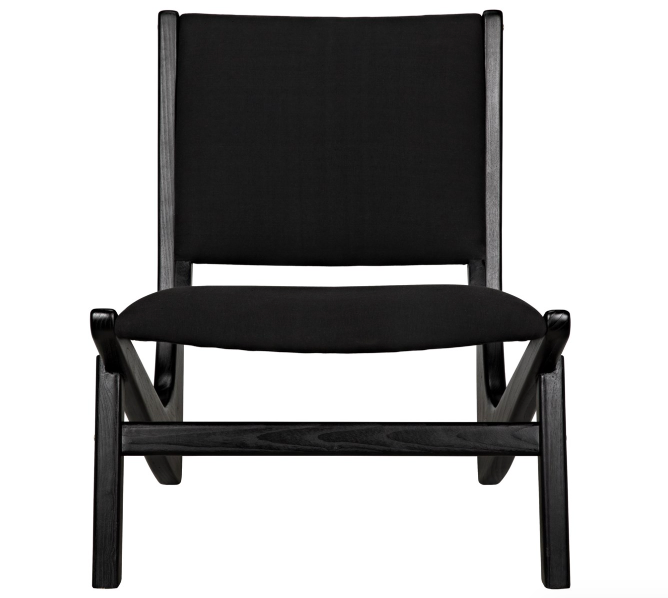 Boomerang Chair, Charcoal Black