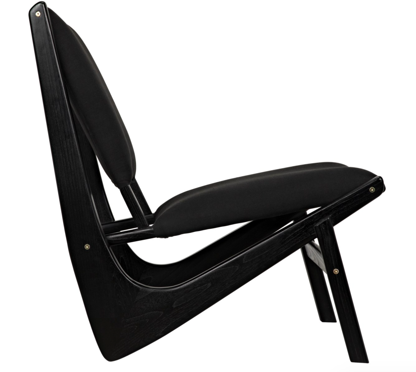 Boomerang Chair, Charcoal Black