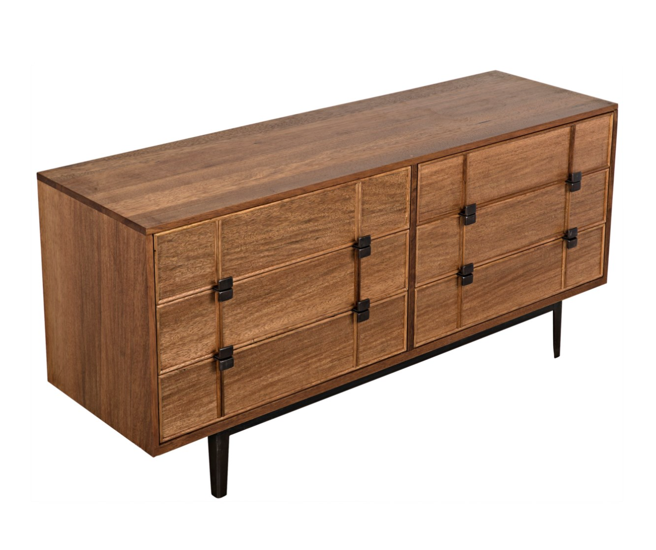 Bourgeois Sideboard, Walnut and Metal