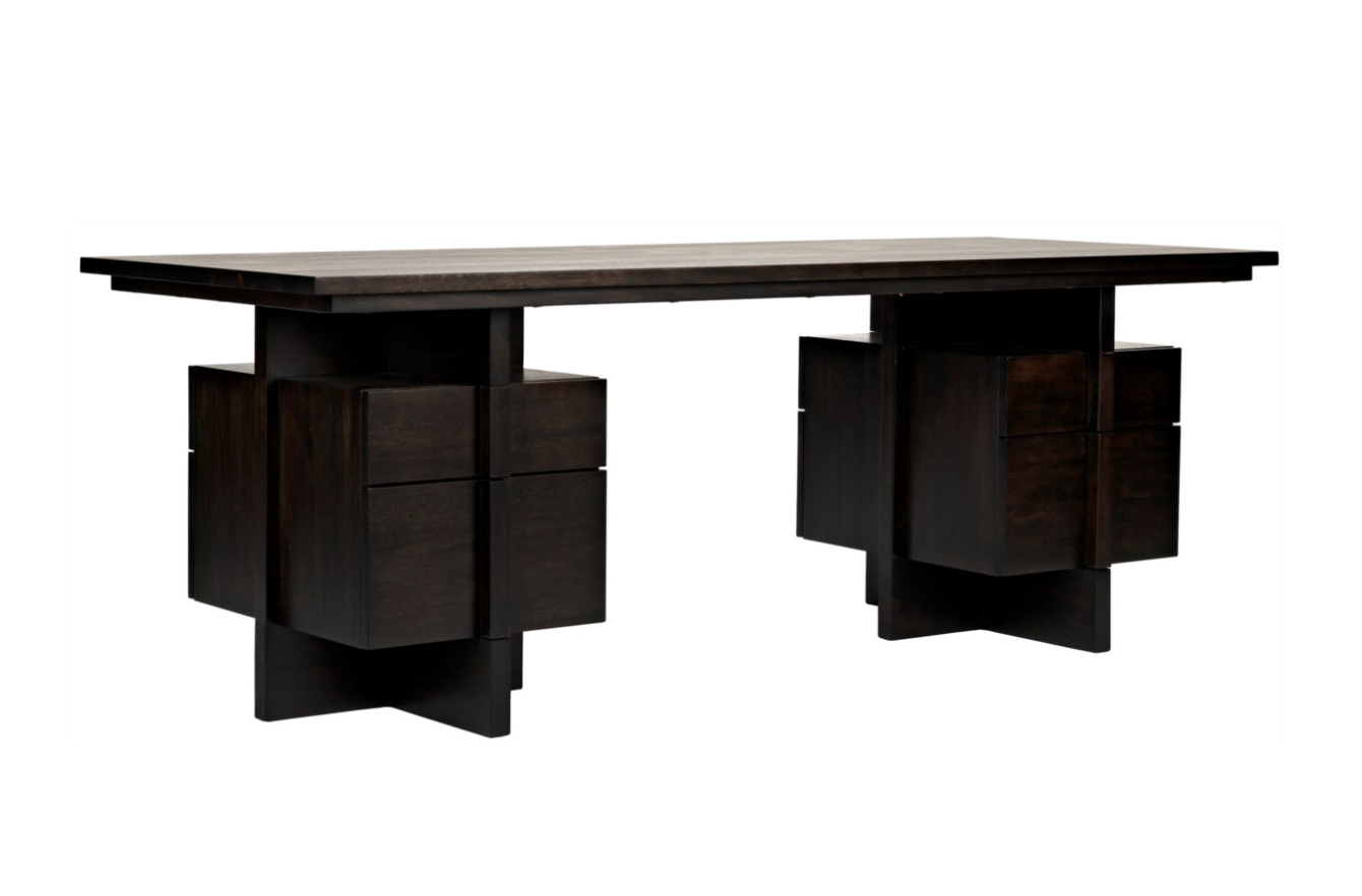 Bridge Desk, Ebony Walnut