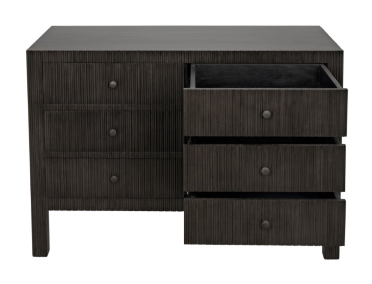 Conrad 6 Drawer Dresser, Pale