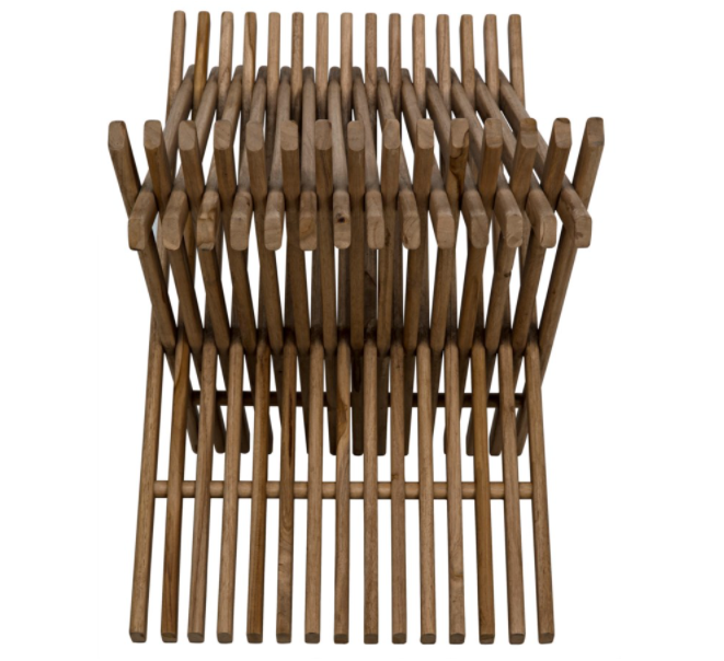 Dede Folding Stool, Teak