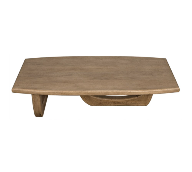 Douglas Coffee Table, Bleached Walnut
