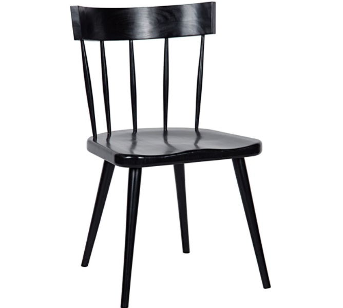 Esme Chair, Hand Rubbed Black