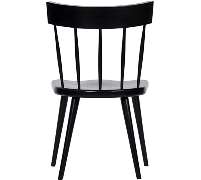 Esme Chair, Hand Rubbed Black