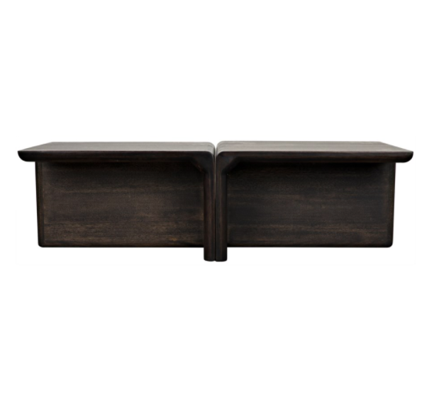 Hagen Coffee Table, Ebony Walnut