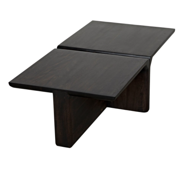 Hagen Coffee Table, Ebony Walnut