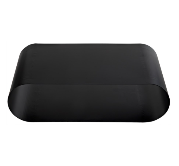 Hera Coffee Table, Black Metal
