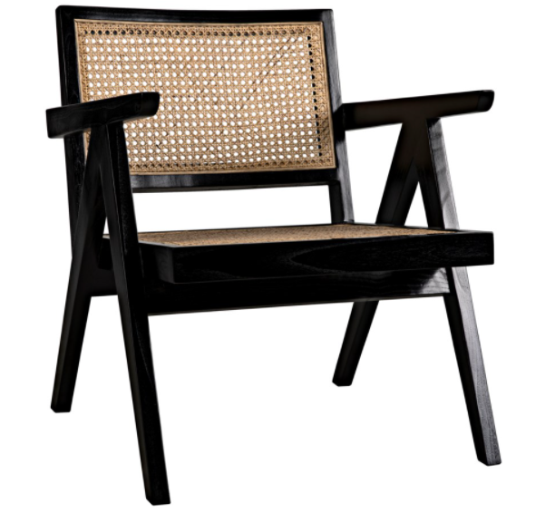 James Relax Chair, Charcoal Black