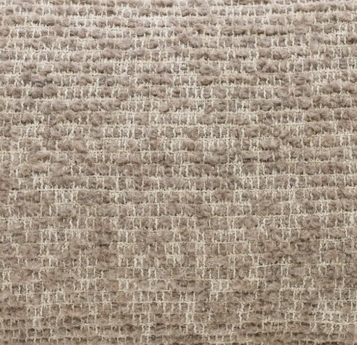 Uniq'uity Classic Organic Geometric Textured Linen Square Throw Pillow - 23 x 23 - 20 x 12