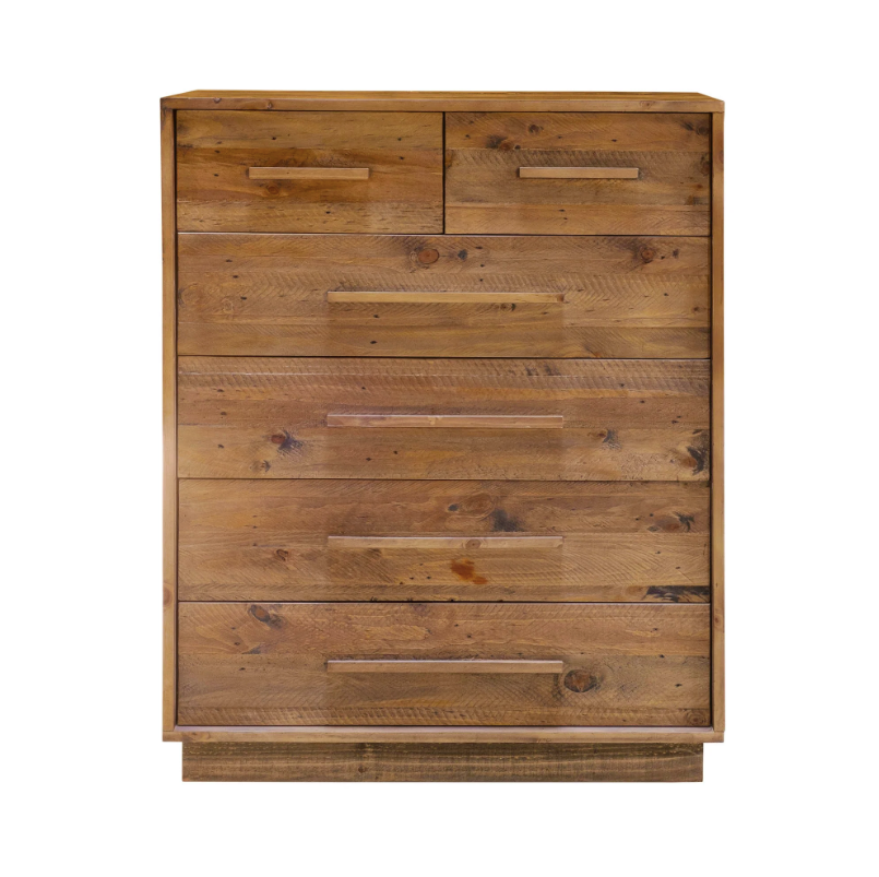 Nevada 6 Drawer Chest - Dark Driftwood