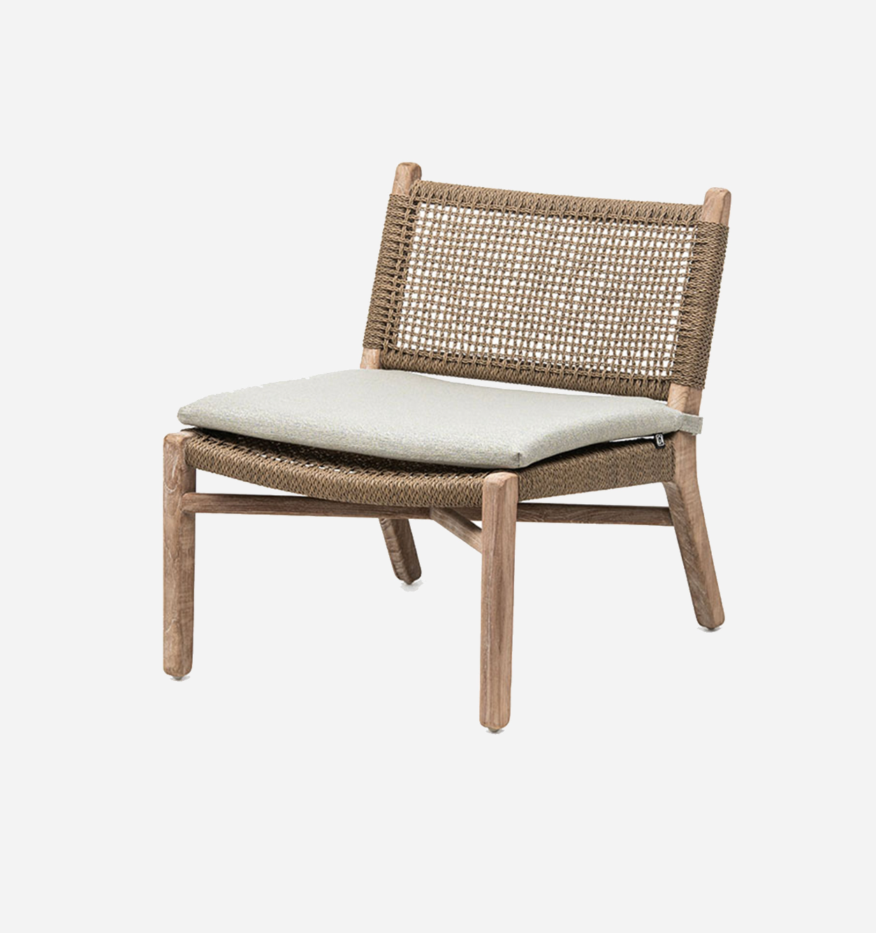 Fiona Organic Armless Club Lounge Chair