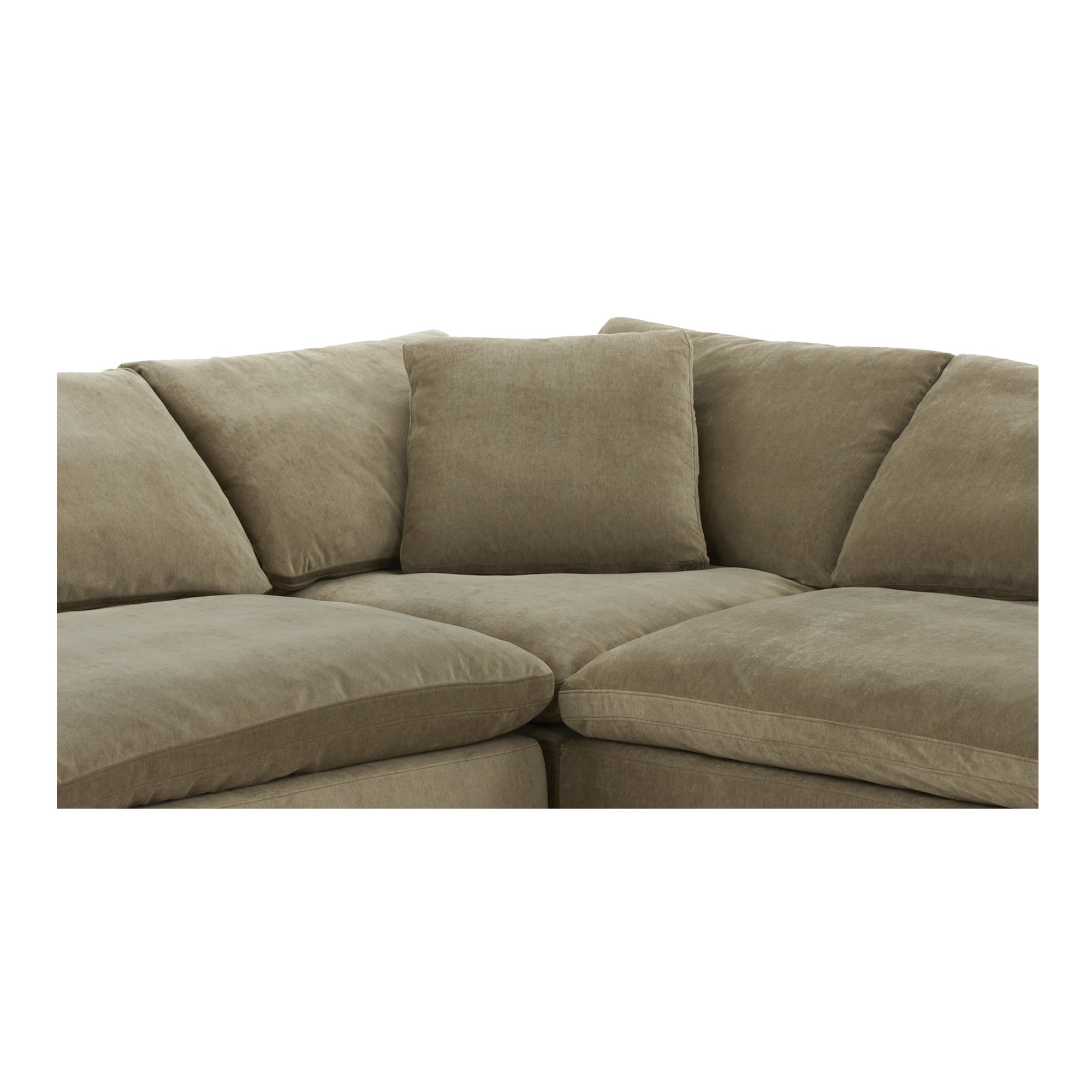 Clay Classic L-Shaped Modular Sectional