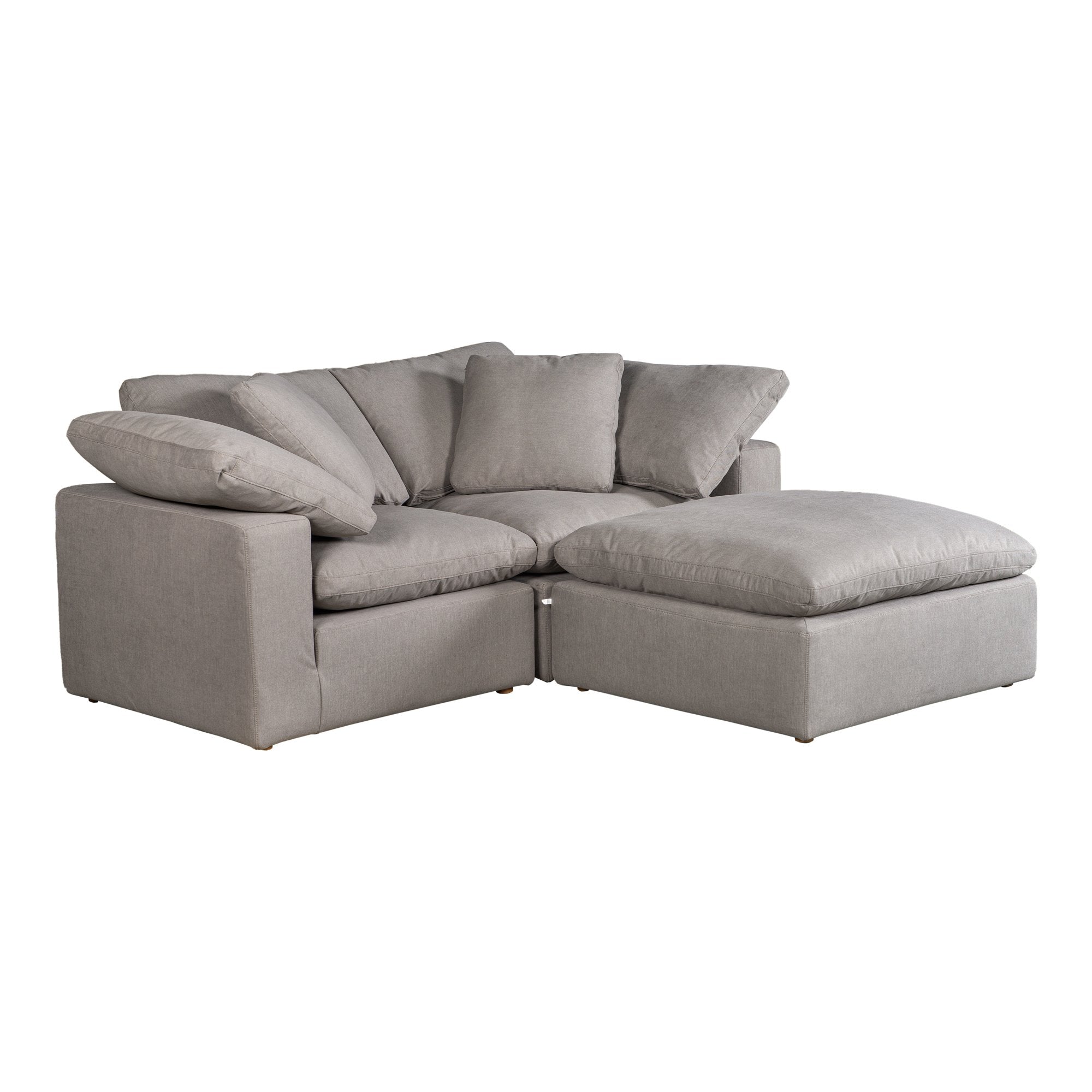 Terra Condo Nook Modular Sectional, Grey