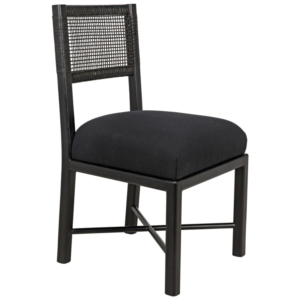 Lobos Chair, Charcoal Black