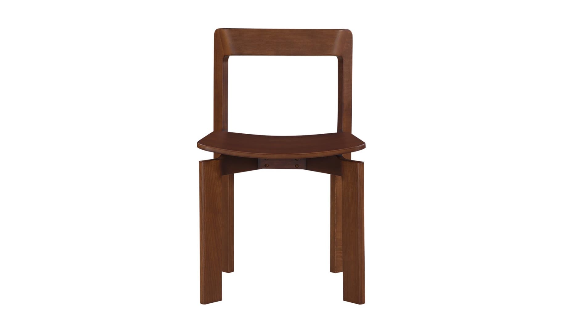 Daifuku Dining Chair, Brown, Set Of Two