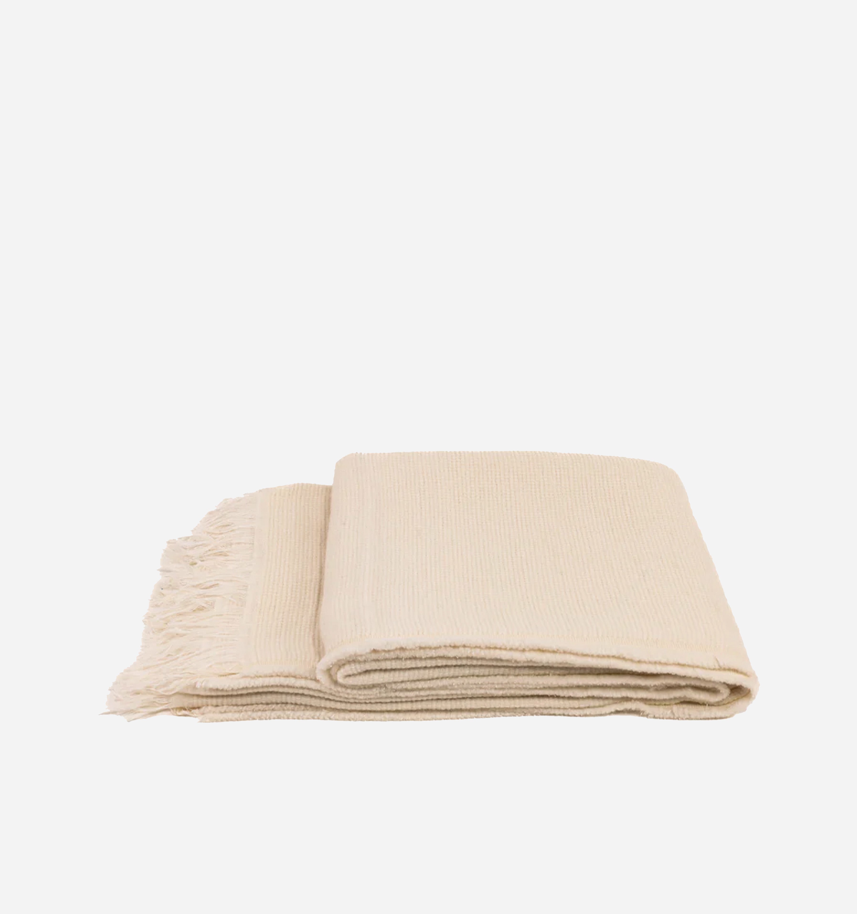 Uniq'uity Allen Organic Woven Fringe Throw - 71 x 55