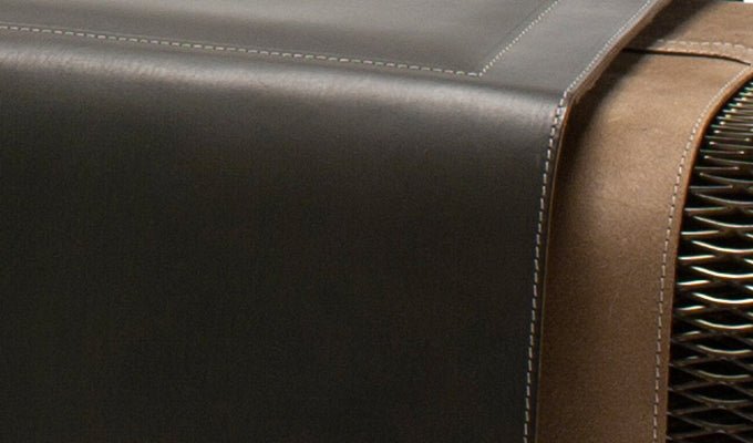 Caballito Blanco Long - Leather & Fabric