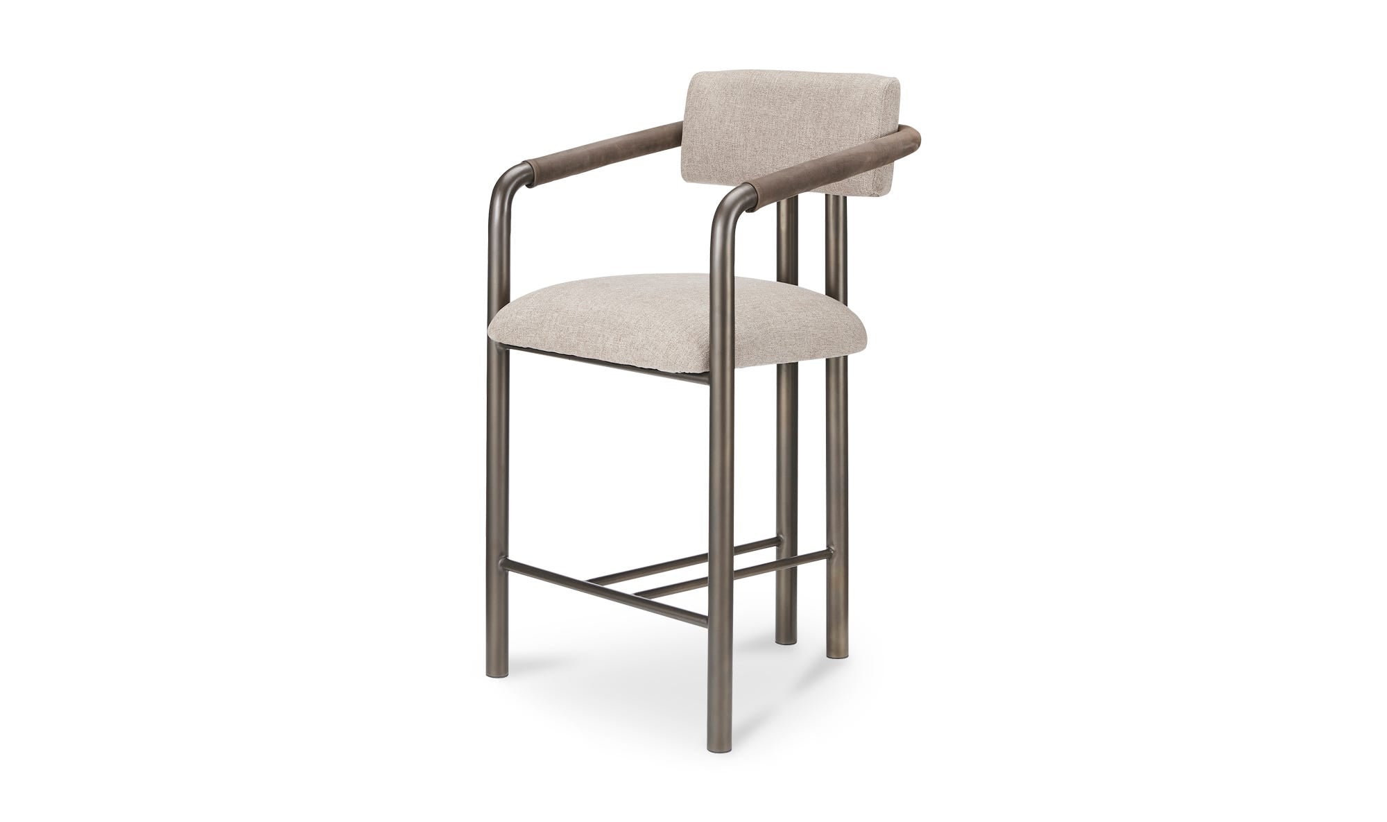 Cassidy Counter Stool Brown - Daniel House Club