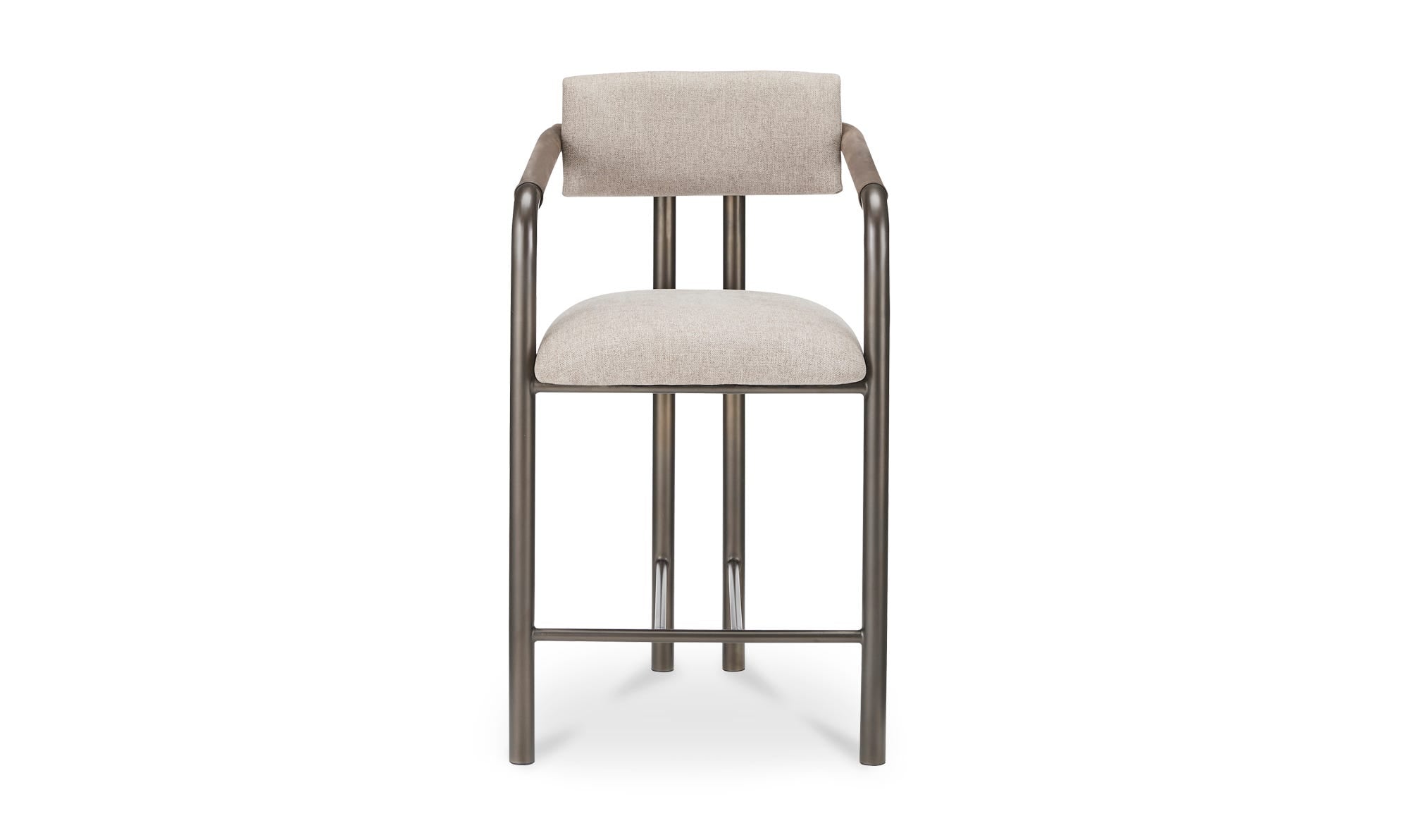 Cassidy Counter Stool Brown - Daniel House Club