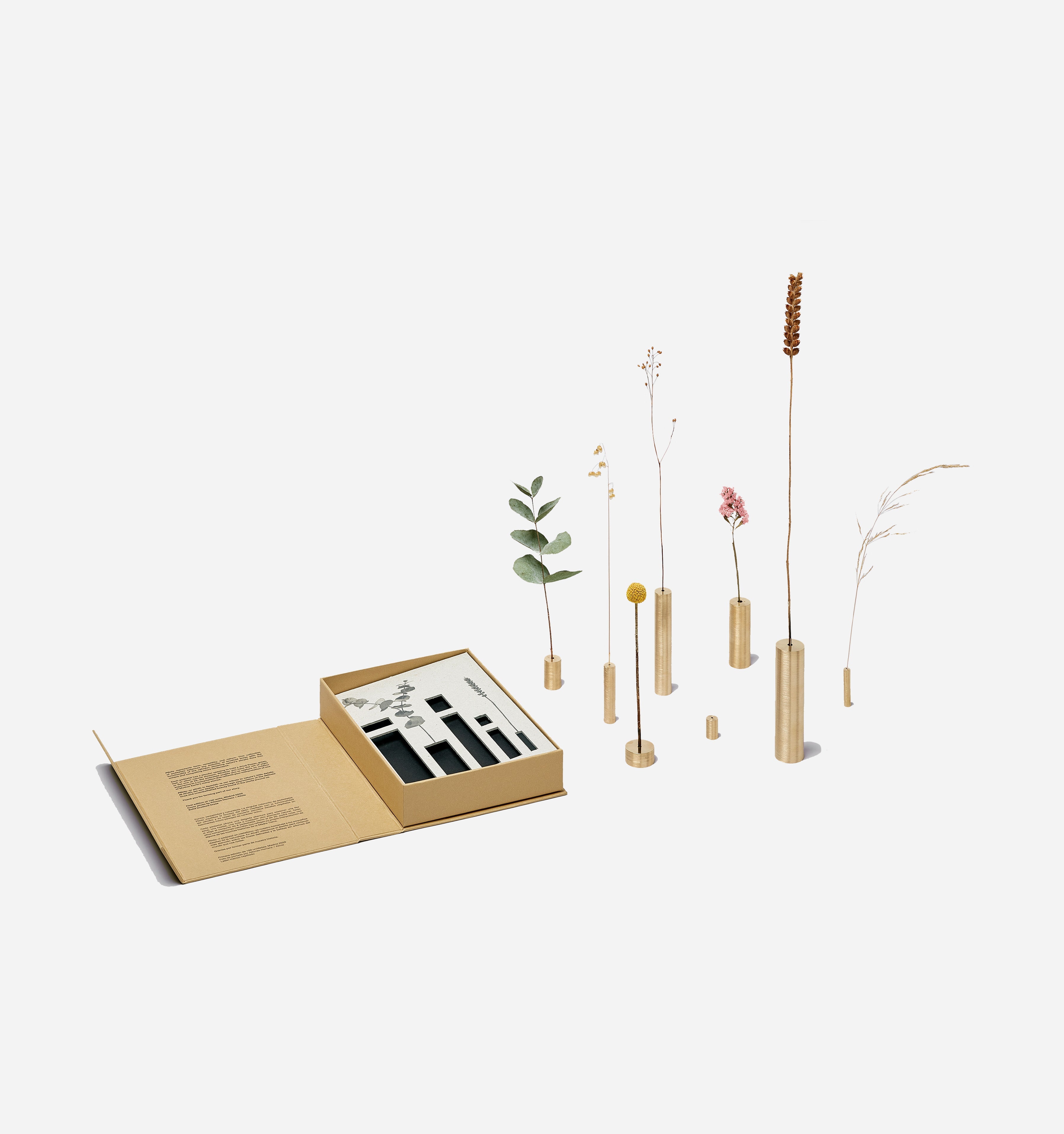 Decorating Essentials Modern Cylinder Pedestal Stand Set